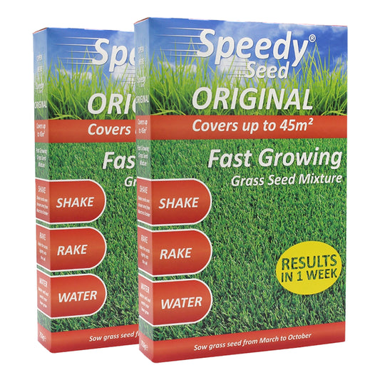 Speedy Seed: Original Grass Seed x2 - Save £5 Bundle